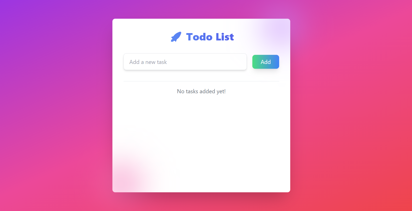 React Todo List